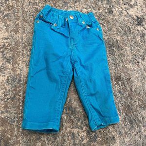 Ralph Lauren Teal Jeans- size: 12 months old
